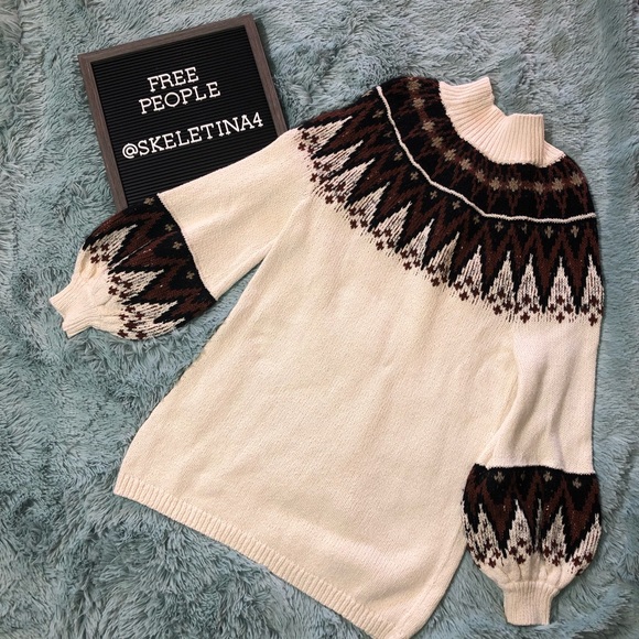 NWT Size Small Free People Scotland Sweater Dress - Picture 5 of 8